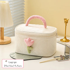 Süße Kosmetiktasche aus Cord