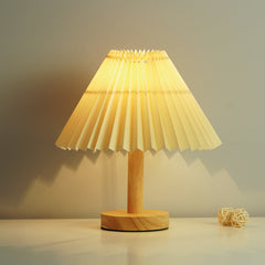 Vintage Plissee Lampe