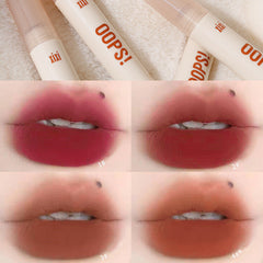 Brillo labial de café con leche