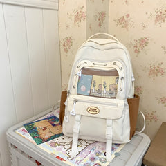 Niedlicher, lässiger Studentenrucksack