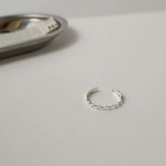 Anillo ajustable estilo retro