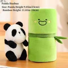 Kawaii Bambusrohr Panda Plüschtier