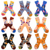 Ölgemälde im abstrakten Kunststil Socken