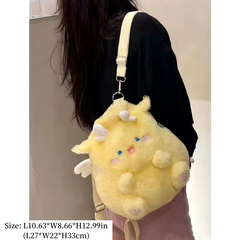 Kawaii Cartoon Plüsch Dinosaurier Rucksack