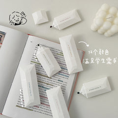 Juego de resaltadores de seis colores