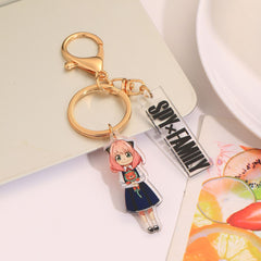 Cute Anime Acrylic Keychain