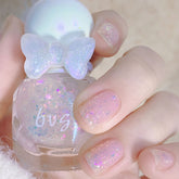 Super Fairy – Glitzer-Nagellack mit Goldfolie