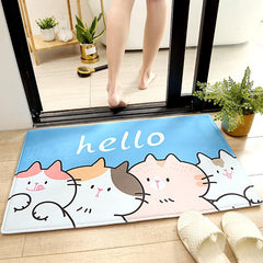 Flannel New Cartoon Carpet