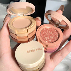 Dreischichtiger Sandwich-Bento-Box-Lidschatten