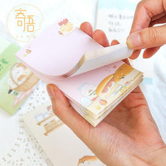 Memorándum de la serie Shiba Inu con grasa de pan