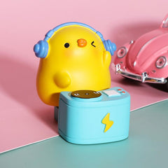 Adorno de cabeza movible de pato Vigor