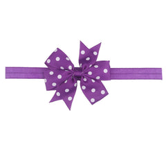 1 pieza de diademas con lazos para el cabello para niñas pequeñas