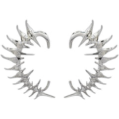 Cyberpunk Skeleton Spike Ear Clip