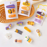 Halloween Bat Ghost Wizard Pumpkin Hairpin