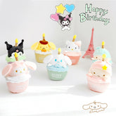 Birthday Cake Shape Plush Doll