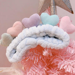 Liebevolles Plüsch-Mädchen-Stirnband