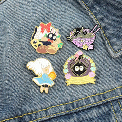 Cute Bigeye Cat Pins
