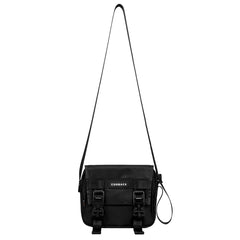 Combat Magnetic Reversible Buckle Messenger Bag