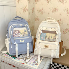 Niedlicher, lässiger Studentenrucksack