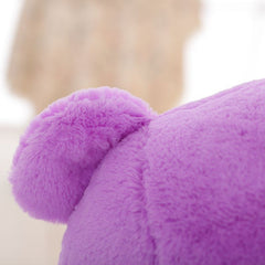 Oso de peluche de alta calidad de 60/80/100 cm con bufanda, regalo de cumpleaños para niña.