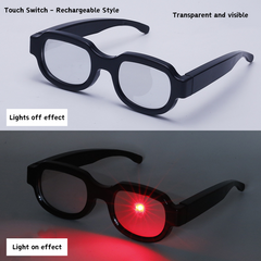 Gafas luminosas de juguete súper geniales