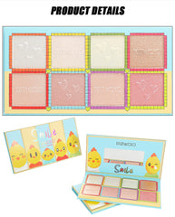 8 Farben Diamond Chick Highlighter Puder