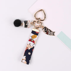 Llavero con nudo y lazo