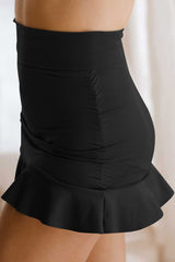 Ruffle Hem Swimwear, skirt