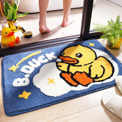 Linda alfombra de patito amarillo