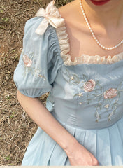 Vestido romántico Princesscore Royalcore de Azure Oasis