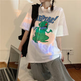 Cute Cartoon Dinosaur Tee