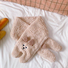 Bufanda de oso dulce y linda