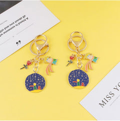 Sternenprinz Rose Schlüsselanhänger