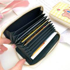 Cute Club Check Coin Purse