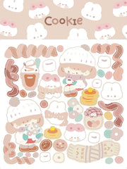 Cute Cookie Sticker