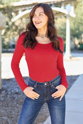 Full Size Long Sleeve Bodysuit