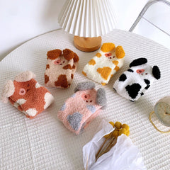 Lässige Bodensocken mit Cartoon-Motiv