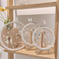 1 soporte para guardar joyas con encaje vintage