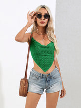 Crisscross Tie Back Top
