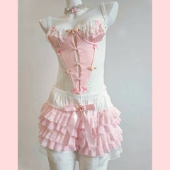 Bodysuit mit Rosenblüten-Print