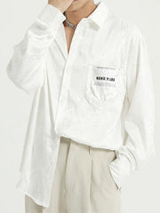 "Dragon Relief" Silk Shirt