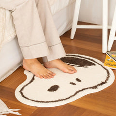 Alfombra creativa y linda de Snoopy
