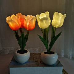 Lámpara de flor grande de tulipán (piezas)
