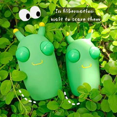 Pop-eyed Green Larvae Decompress Toy