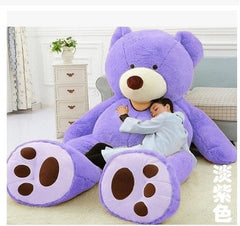 80cm-260cm America Giant Teddy Bear Plush Toys Soft Teddy Bear Skin Popular Birthday & Valentine's Gifts For Girls Kid's Toy