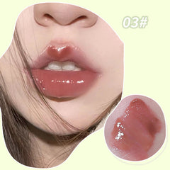 Brillo labial con estampado de pato lindo