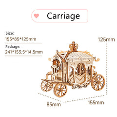 3D-Holzpuzzle „Classic Series Assembly“
