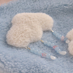 Milchblaue Wolkentasche