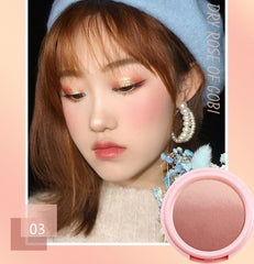 Süßes rosa Farbverlaufsrouge