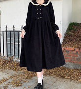 Vestido Ella Twilight Dark Cottagecore